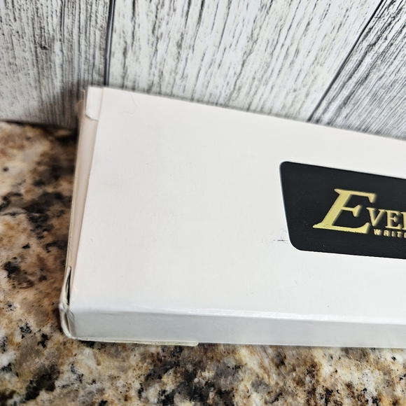 Eversharp Astronaut Style Space Bullet Pocket Pen Matte Black Vintage w/Case - Picture 6 of 16